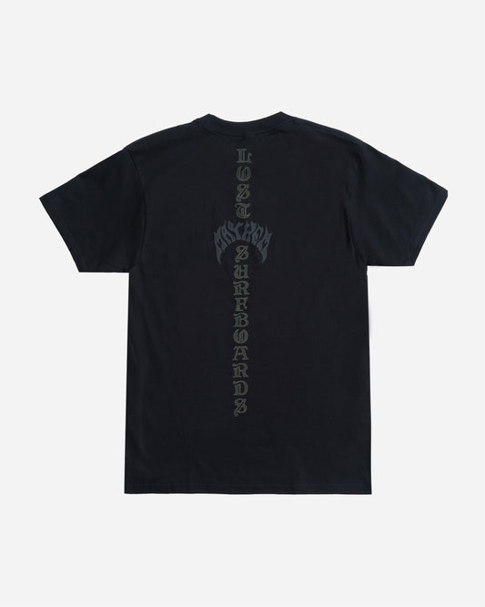 Stacked Tee Black