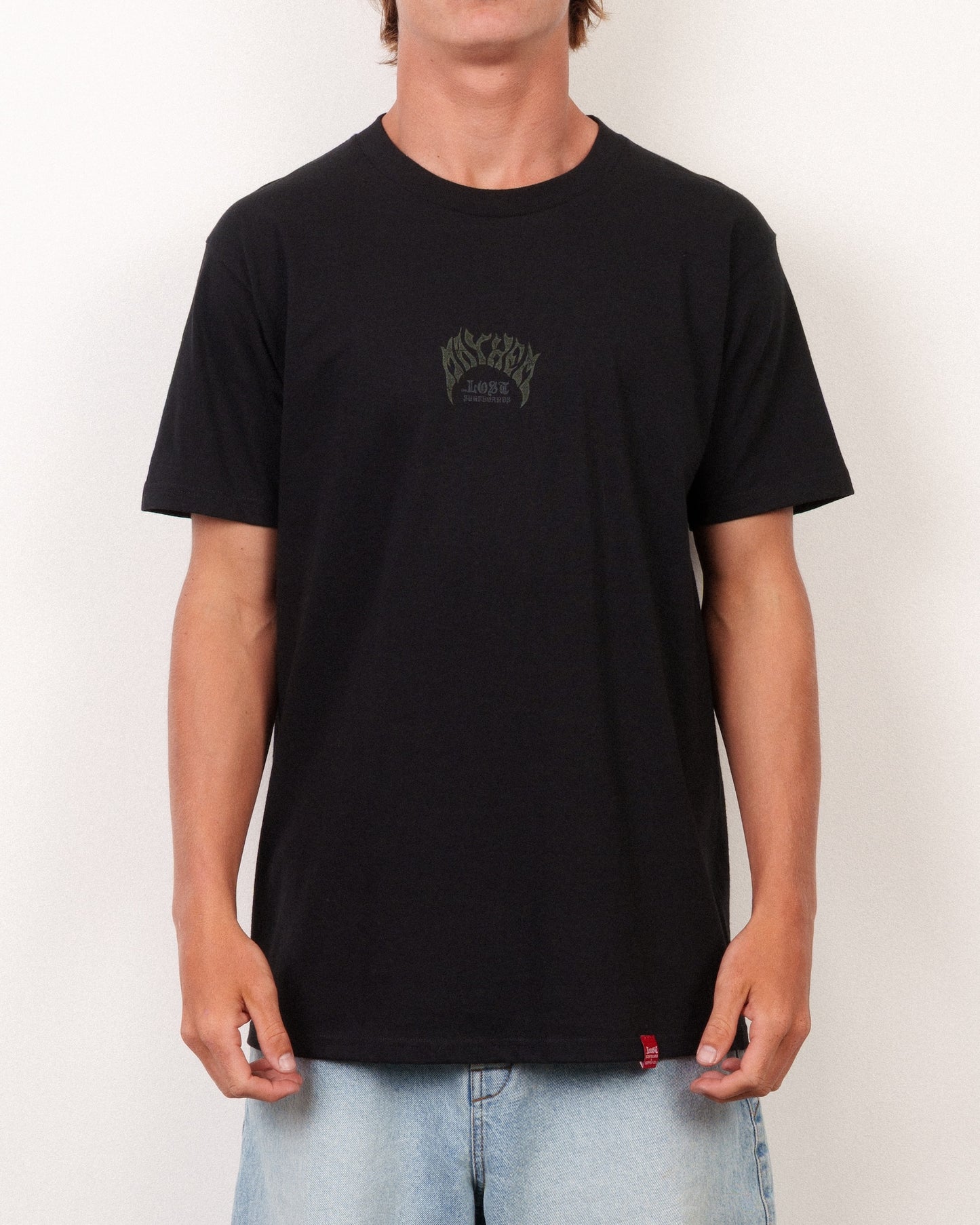 Stacked Tee Black