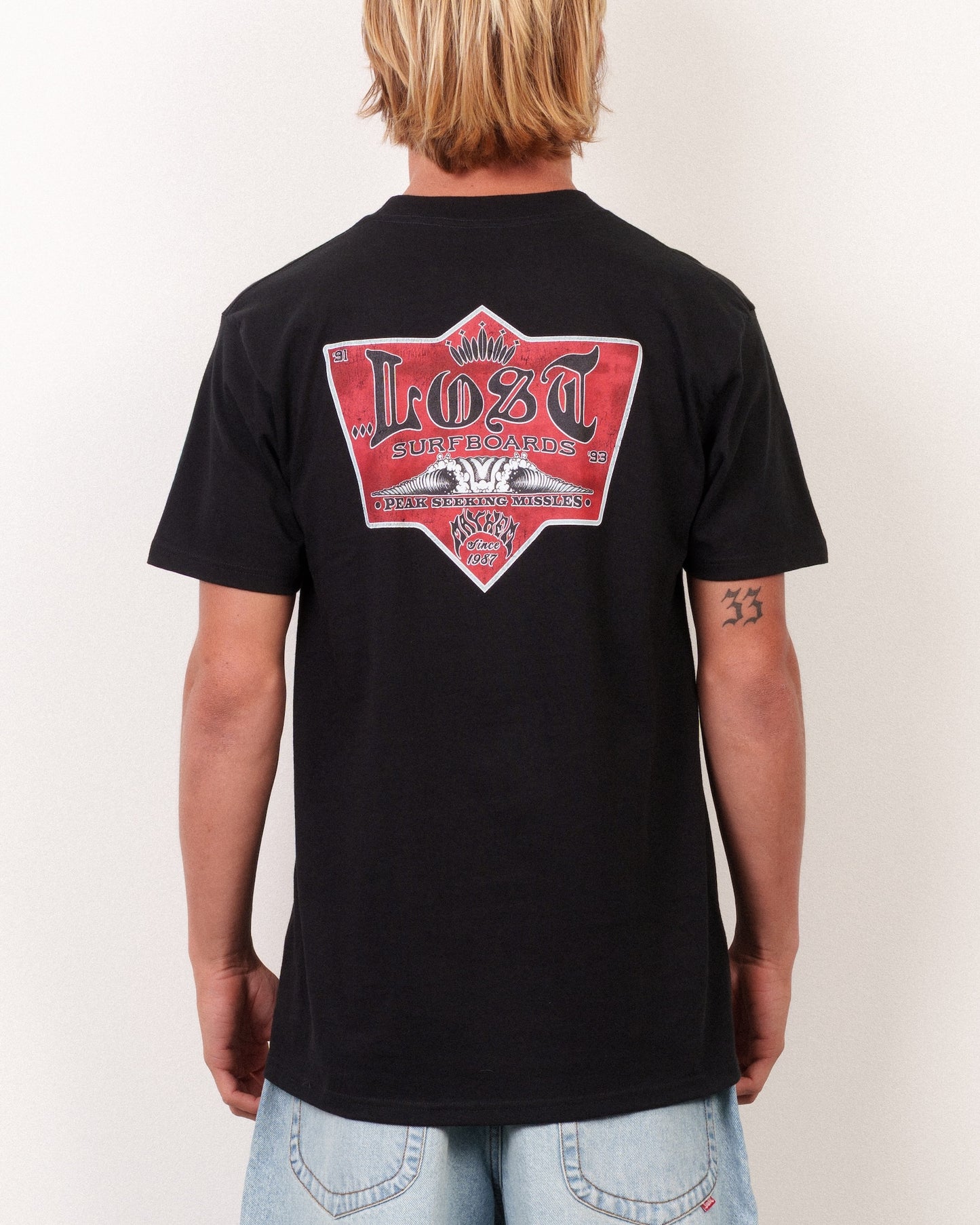 Mayhem Peak Seeking Missile Tee Black