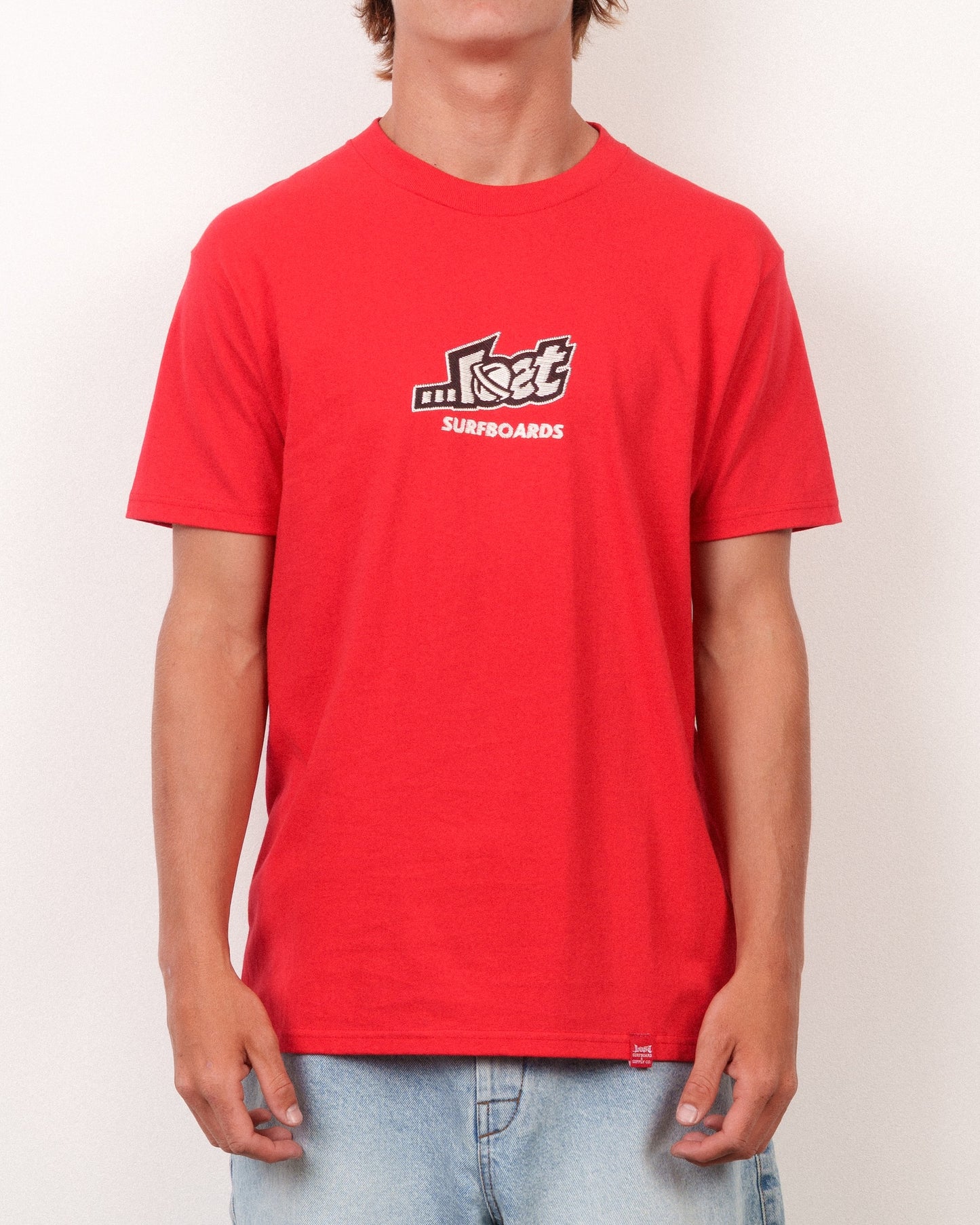 Stitched Lam Tee Flame