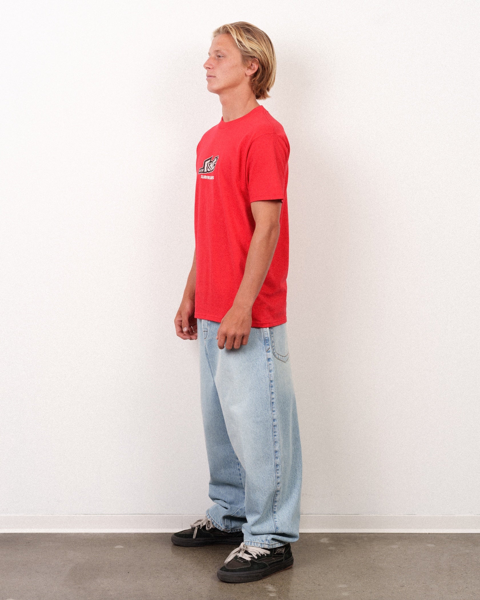 Stitched Lam Tee Flame – Lost Enterprises