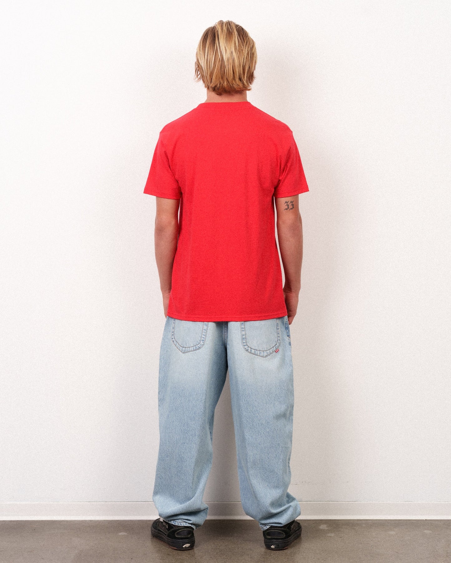 Stitched Lam Tee Flame
