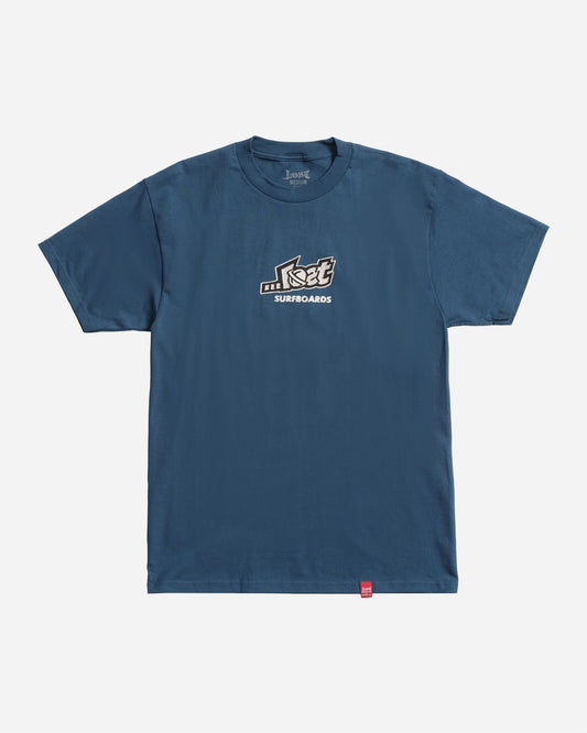 Stitched Lam Tee Harbor Blue