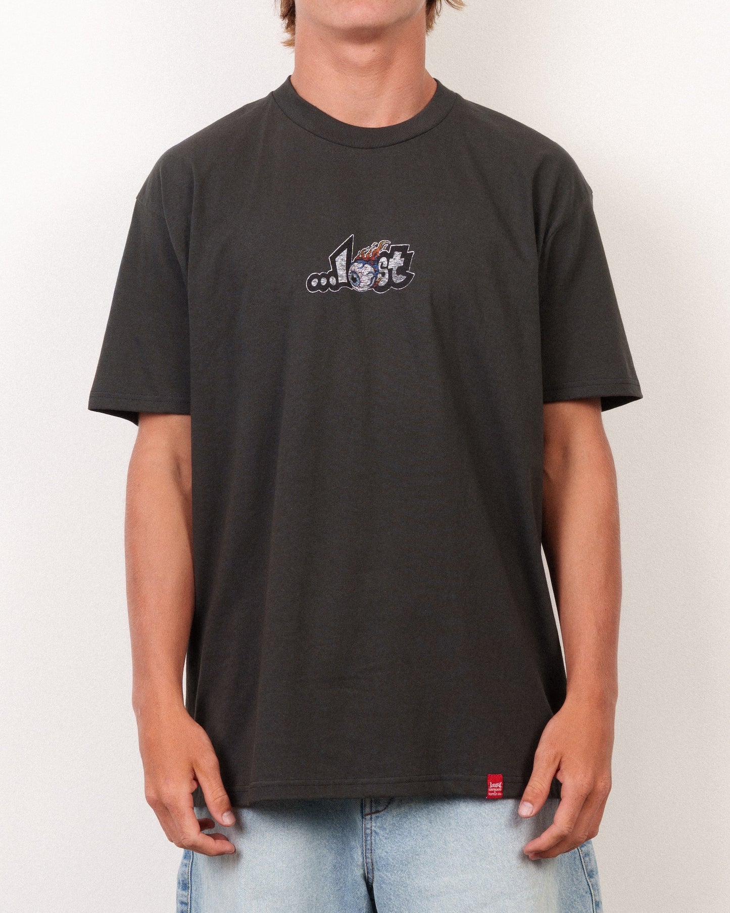 Eyeball Lam Tee Vintage Black