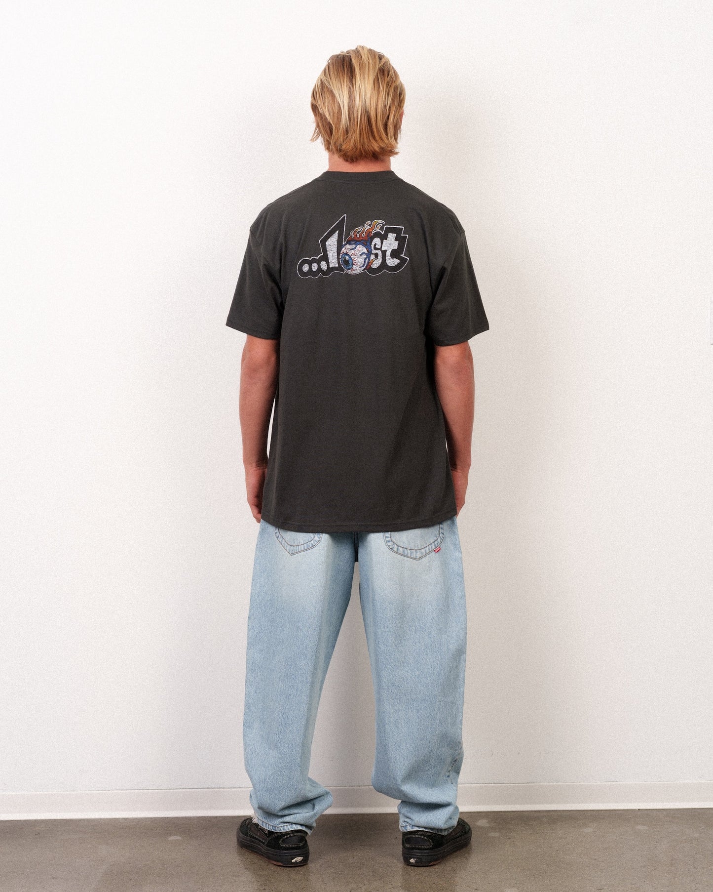 Eyeball Lam Tee Vintage Black