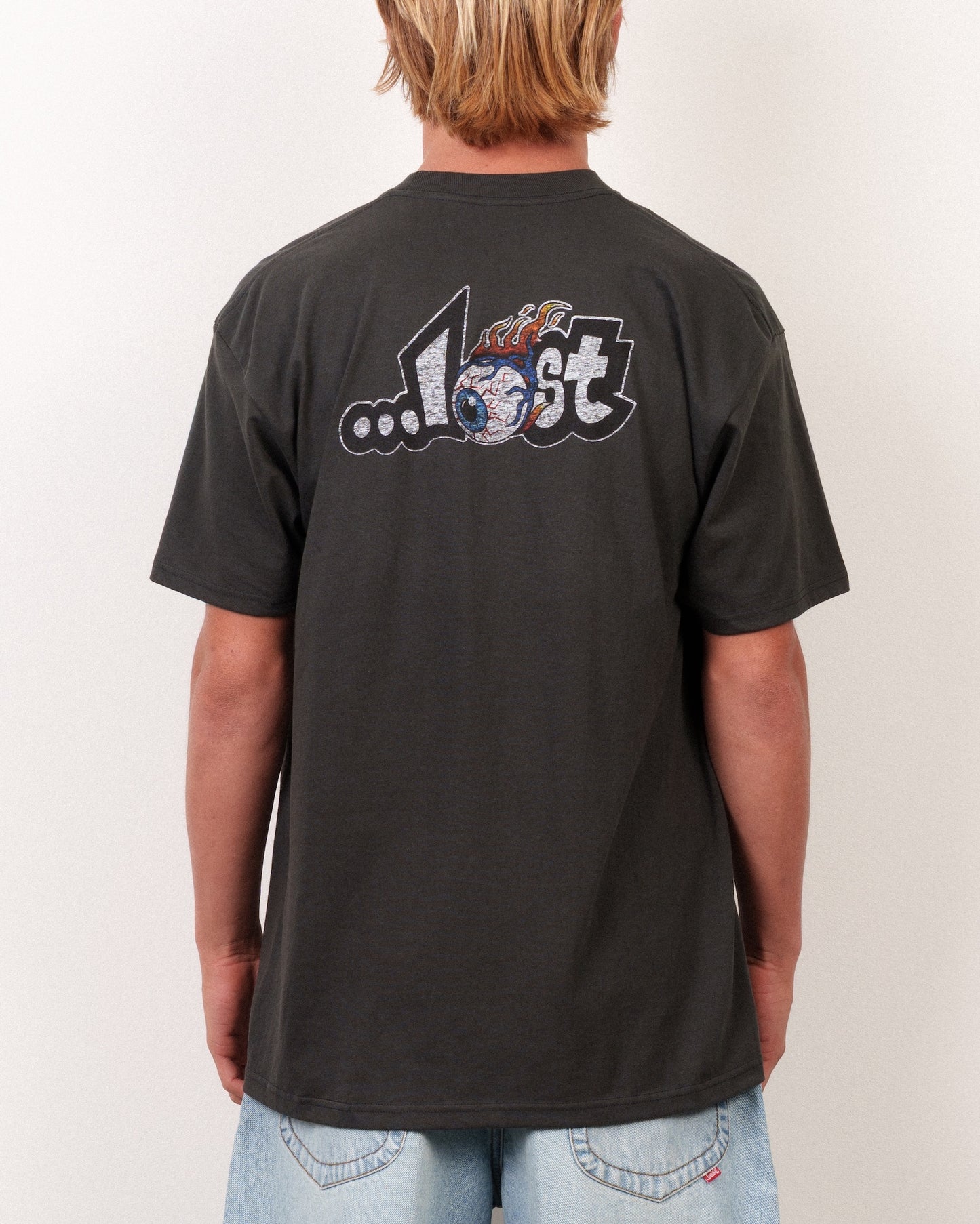 Eyeball Lam Tee Vintage Black