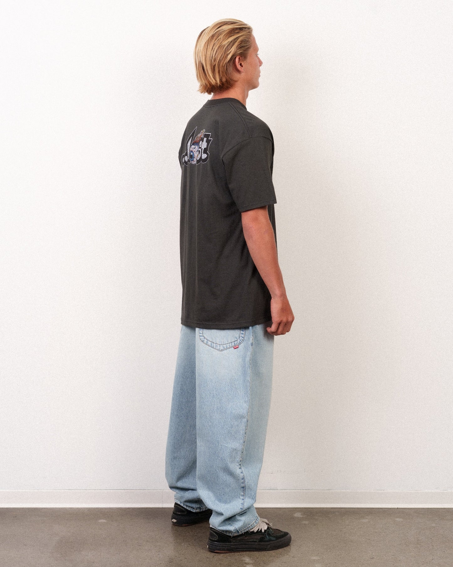 Eyeball Lam Tee Vintage Black