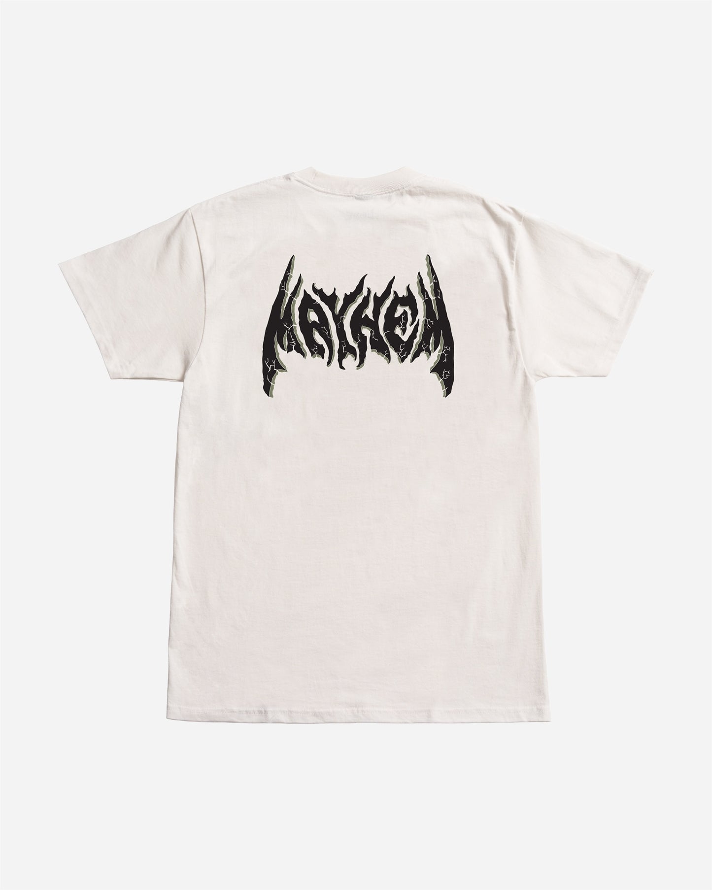 Mayhem Crackle Speed Demon Tee Vintage White