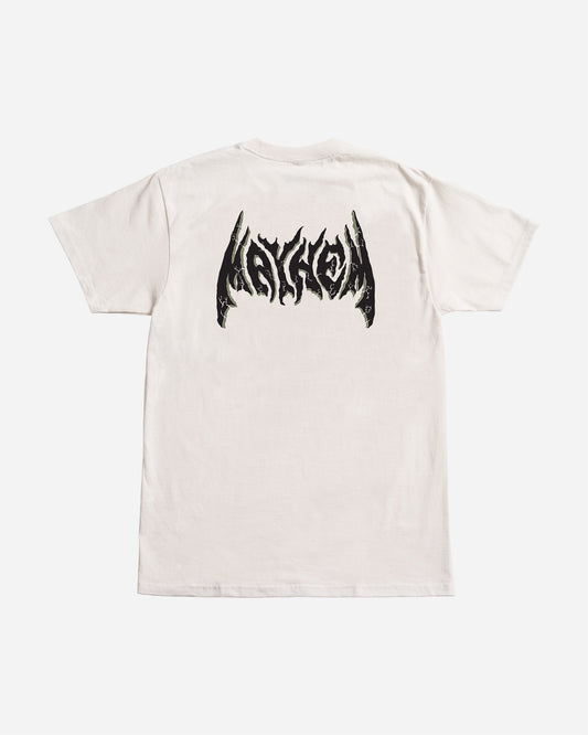 Mayhem Crackle Speed Demon Tee Vintage White