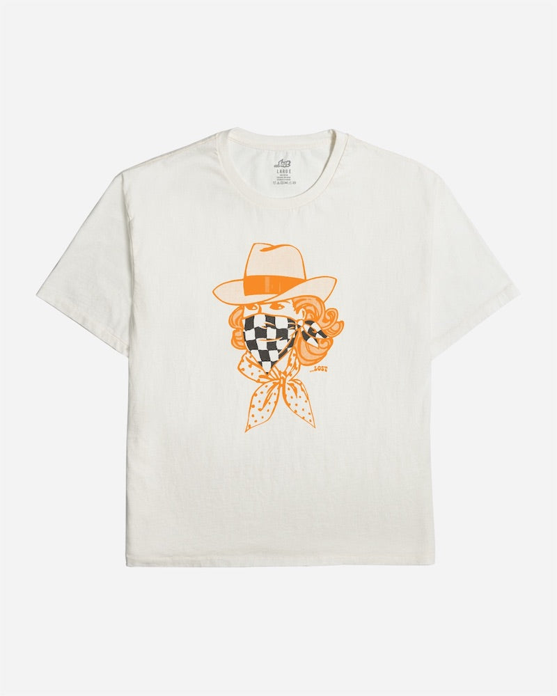 Bandita Boxy Tee Vintage White