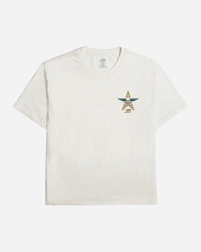 Hot Rod Boxy Tee Vintage White