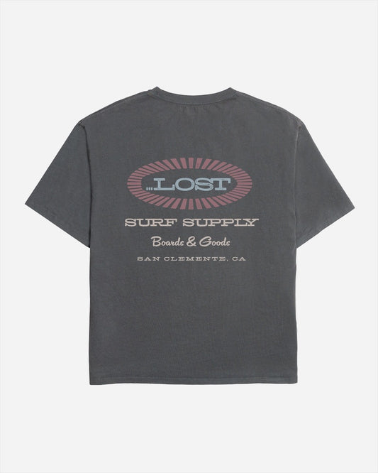 Surf Supply Boxy Tee Vintage Black