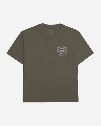 Genuine Quality Boxy Tee Dark Earth