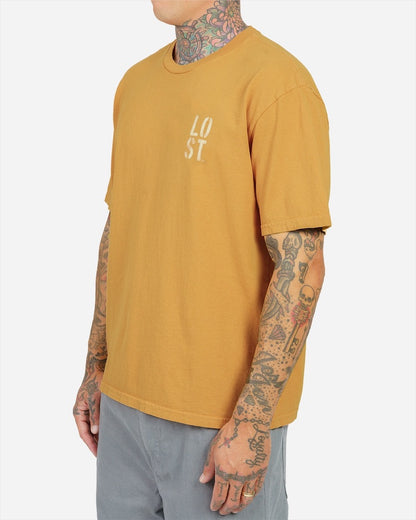 Surf Bored Boxy Tee Faded Orange