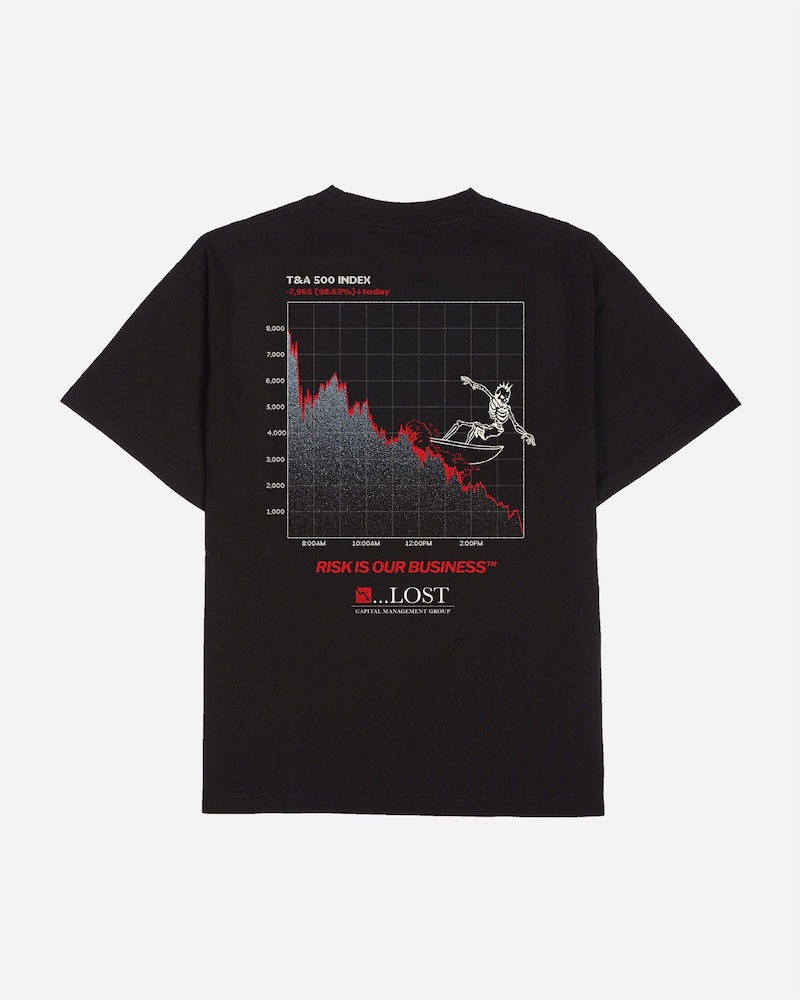 Capital Management Boxy Tee Black