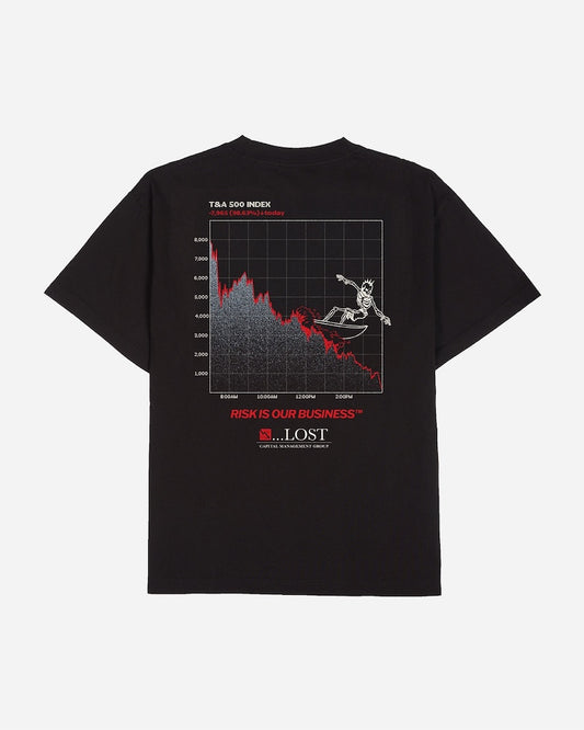 Capital Management Boxy Tee Black