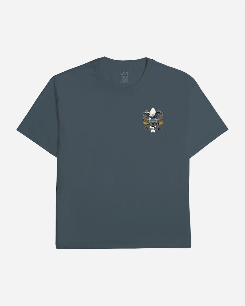 Elevated Boxy Tee Dark Slate