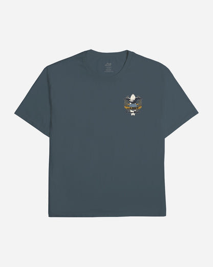 Elevated Boxy Tee Dark Slate