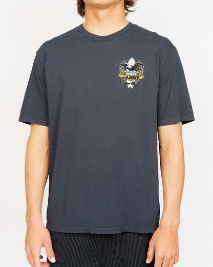 Elevated Boxy Tee Dark Slate