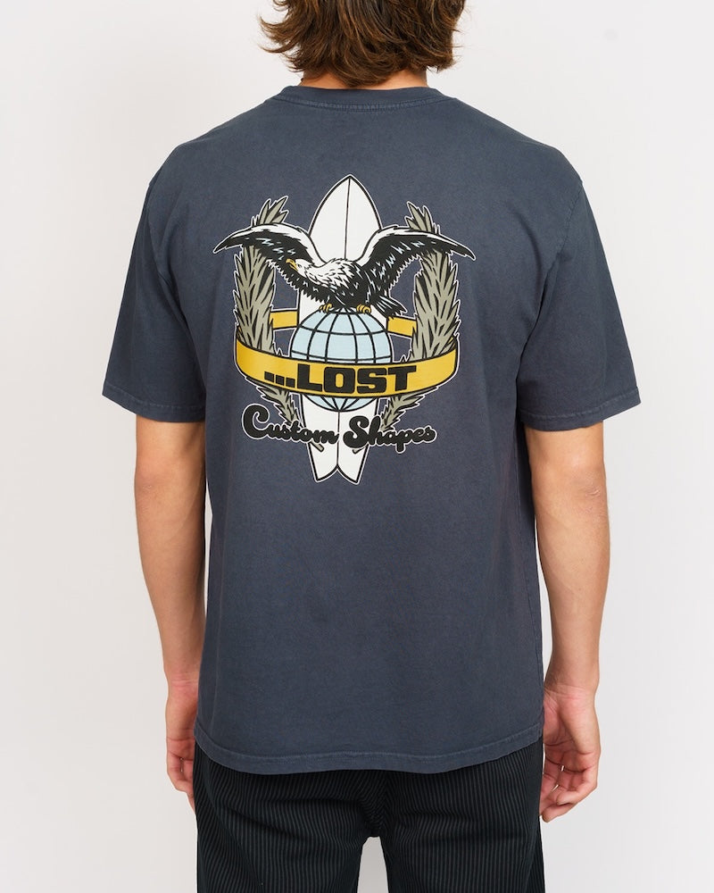 Elevated Boxy Tee Dark Slate