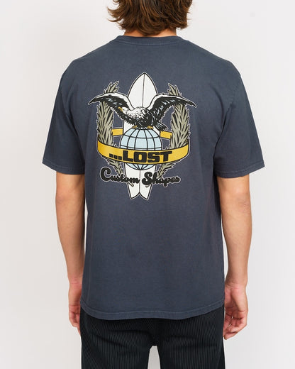 Elevated Boxy Tee Dark Slate