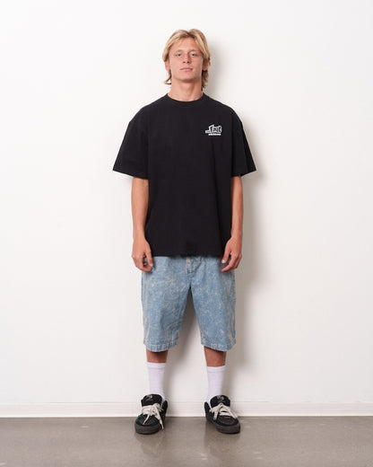 Beach Rats Boxy Tee Black