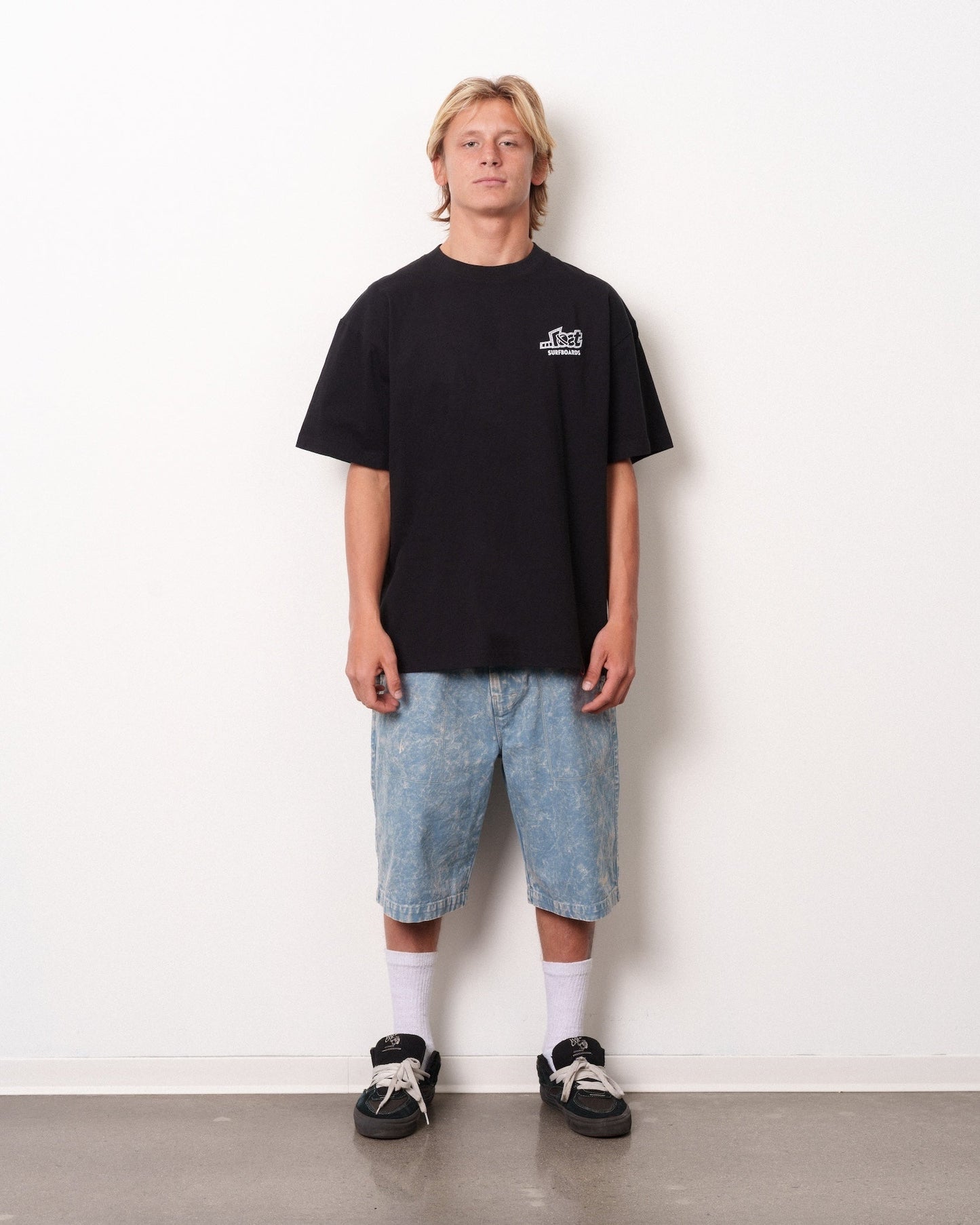 Beach Rats Boxy Tee Black