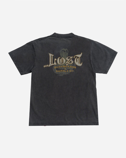 Cobra Boxy Tee Vintage Black