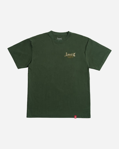 Cobra Boxy Tee Forest Green