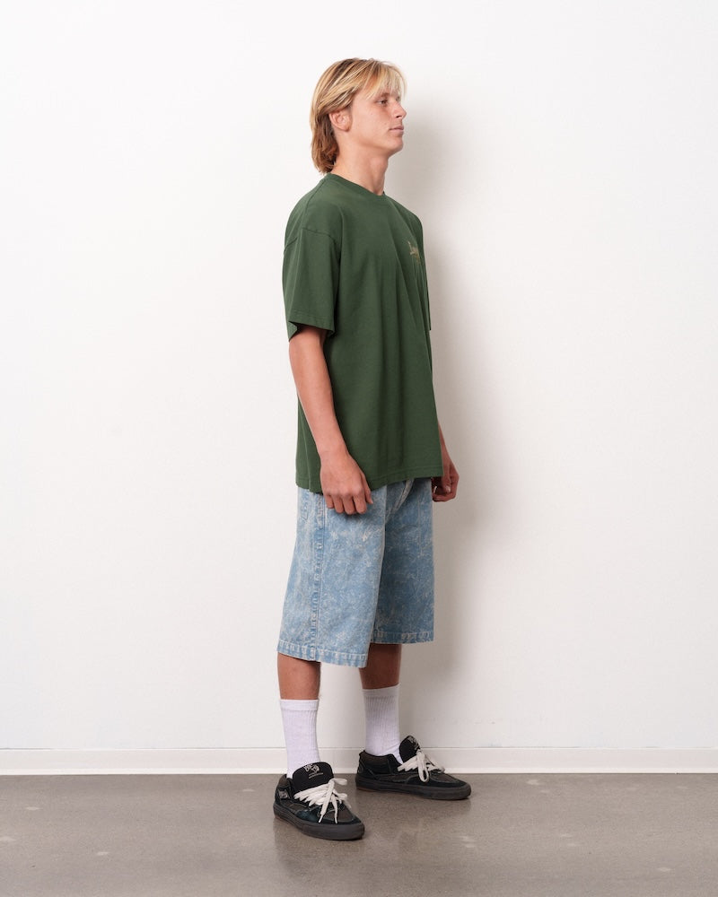 Cobra Boxy Tee Forest Green