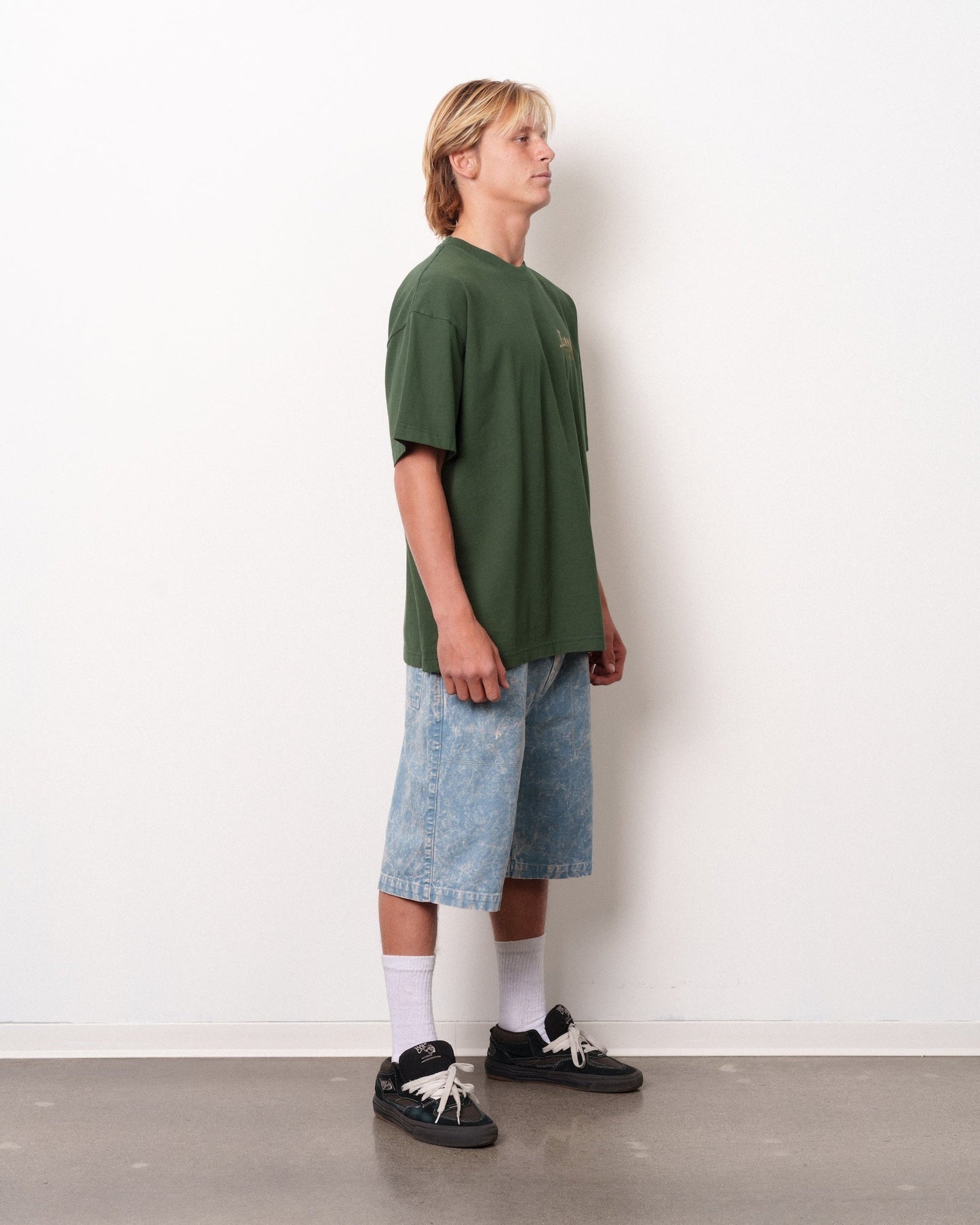 Cobra Boxy Tee Forest Green