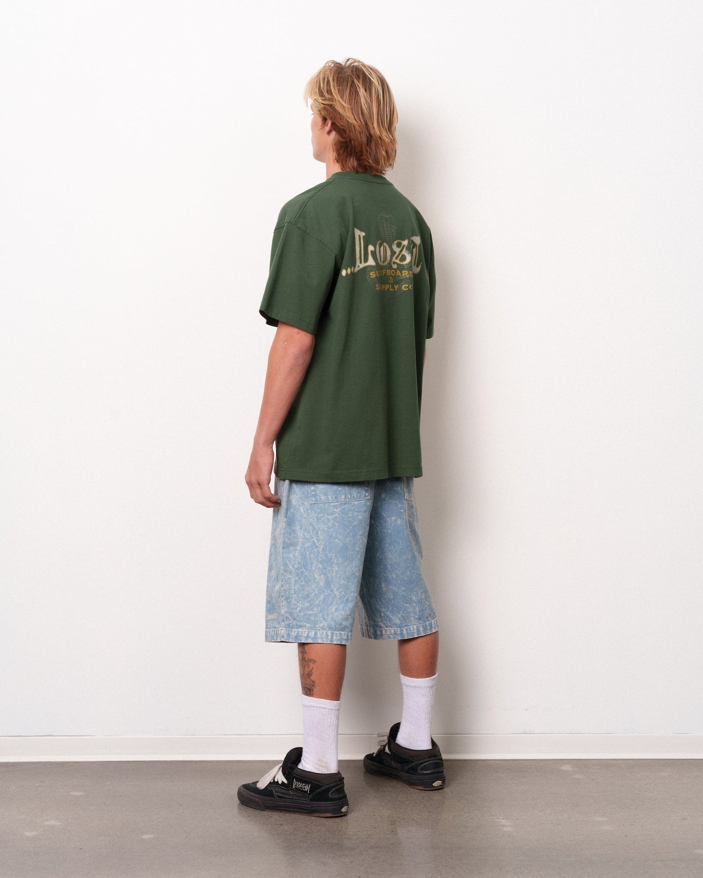 Cobra Boxy Tee Forest Green