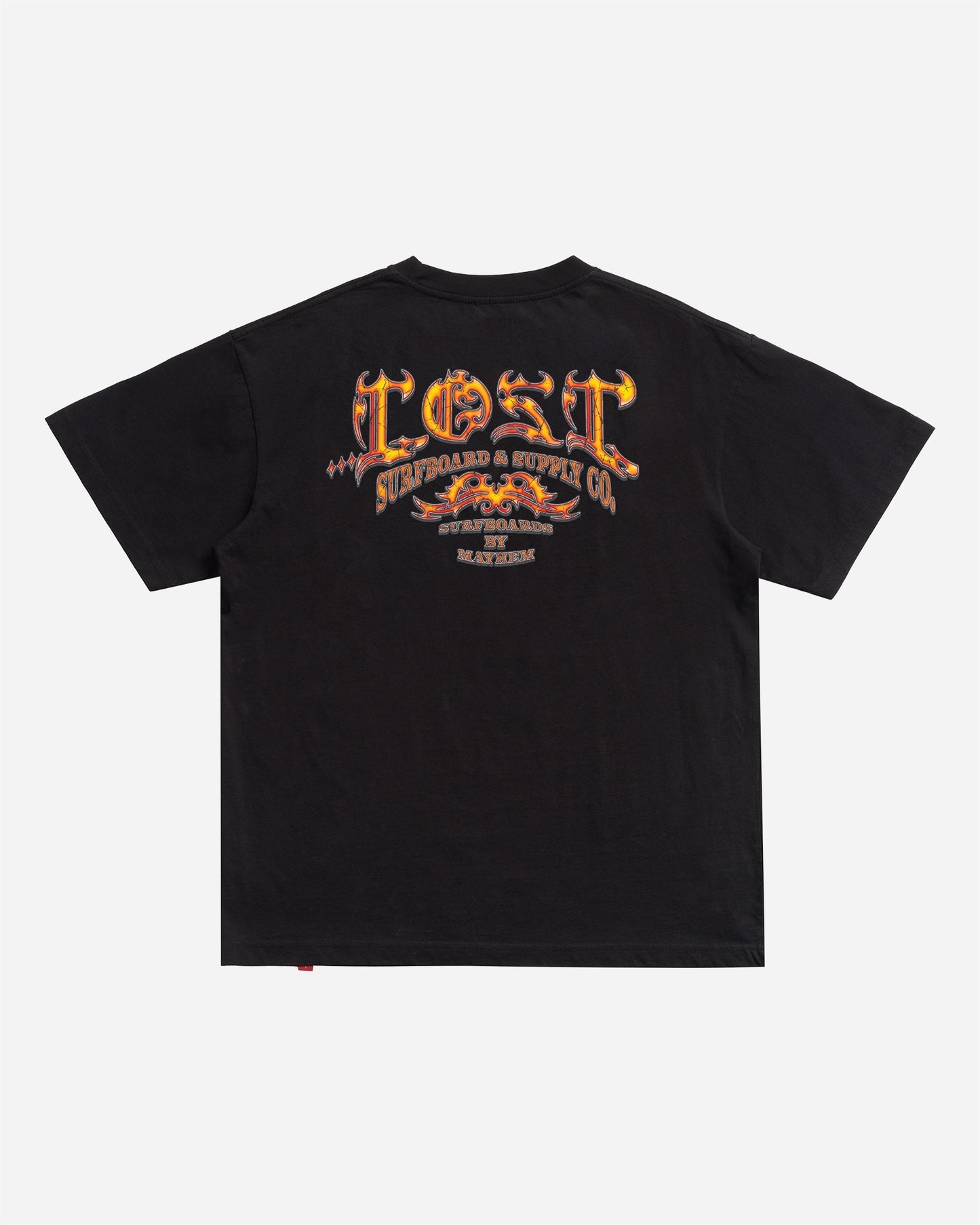 Arched Gnarly Logo Boxy Tee Black