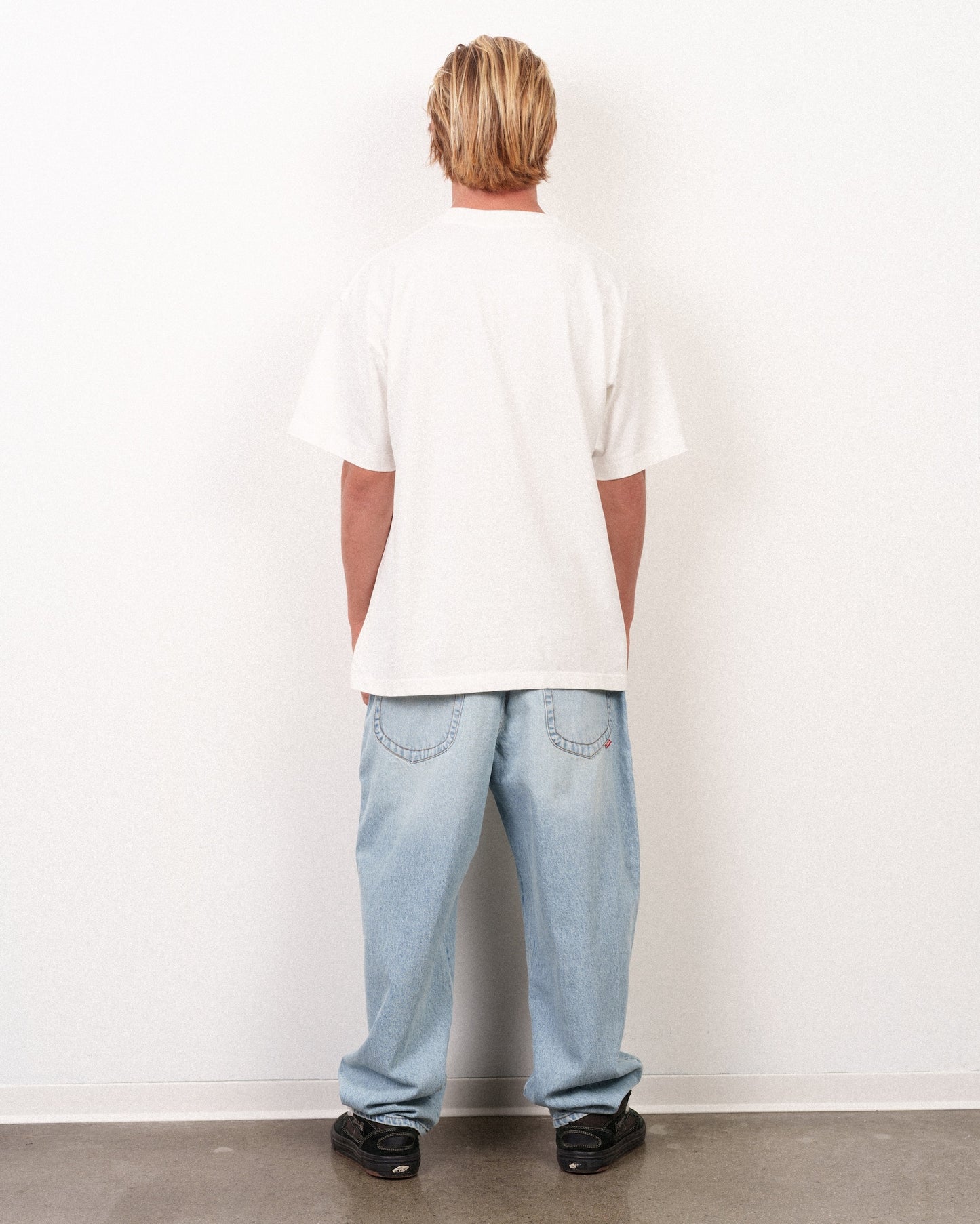 Ratty Boxy Tee White