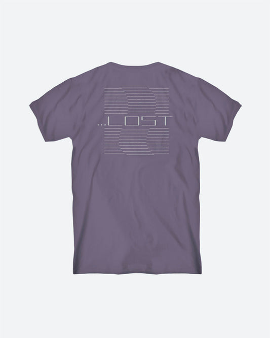 Streamlined Vintage Dye Tee Dusty Grape