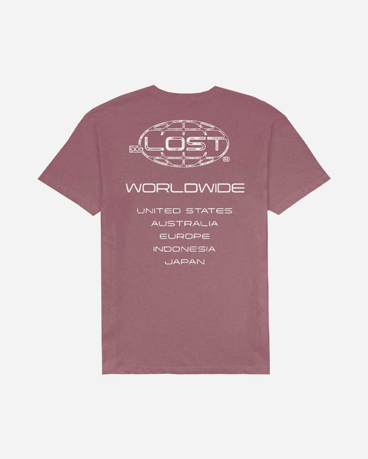 Global Vintage Dye Tee Mauve