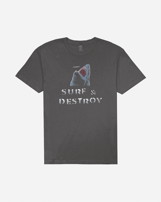 Surf & Destroy Vintage Dye Tee Vintage Black