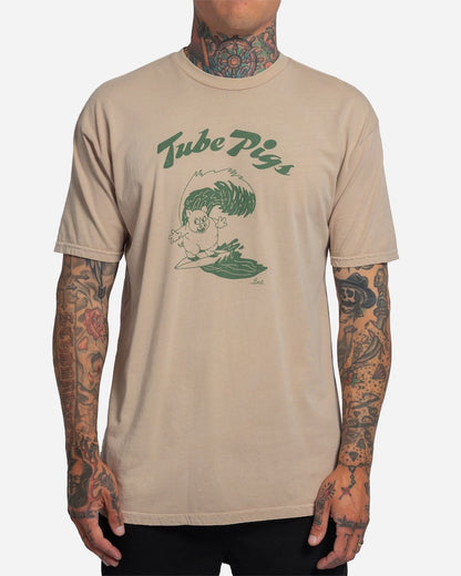 Tube Pig Vintage Dye Tee Sand