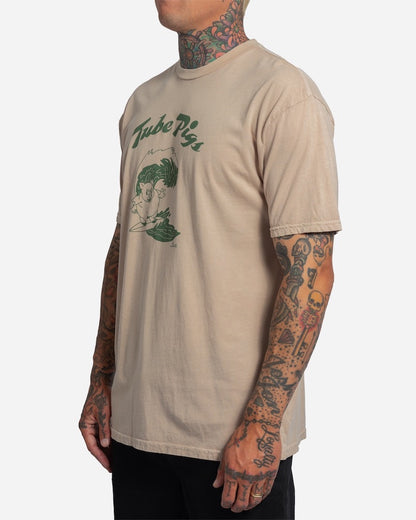 Tube Pig Vintage Dye Tee Sand