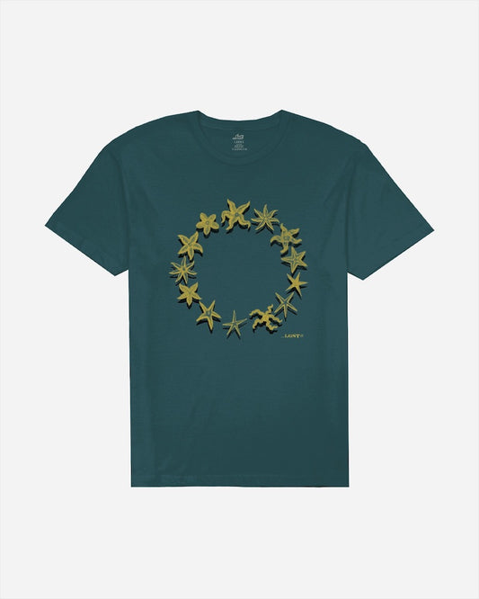 Starfish Vintage Dye Tee Atlantic Blue