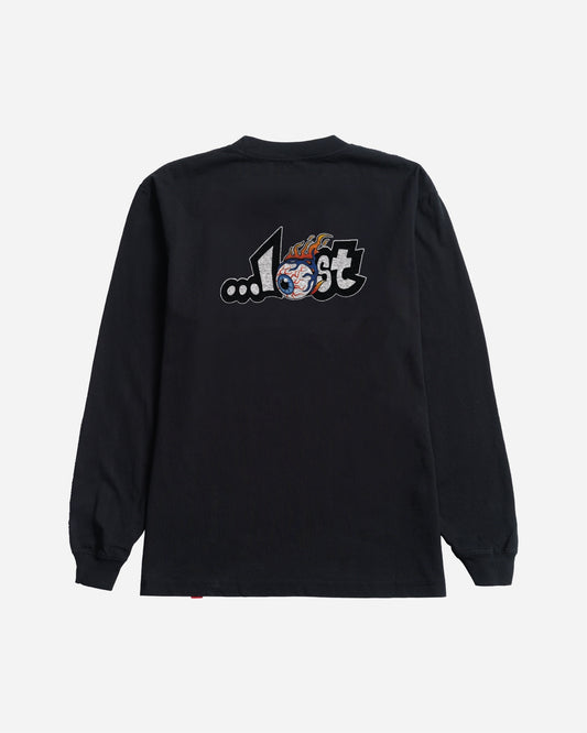 Eyeball Lam Long Sleeve Tee Black
