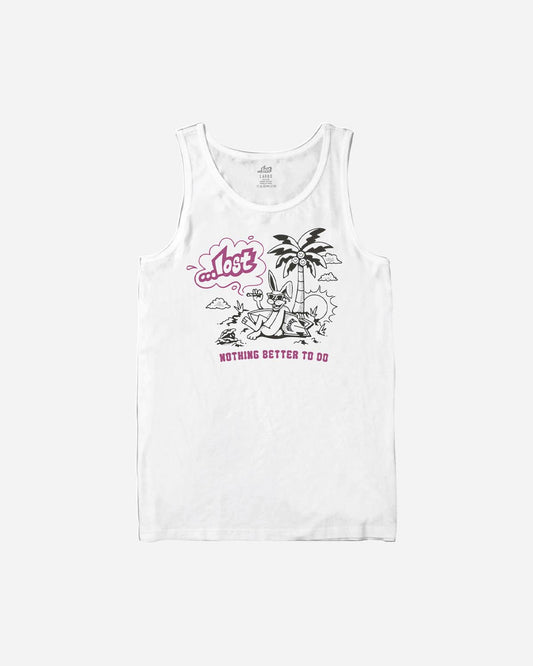 Kickin It Tank White