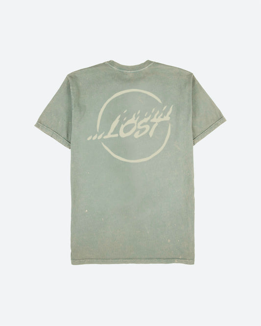 Beater Wash Tee Shadow Grey