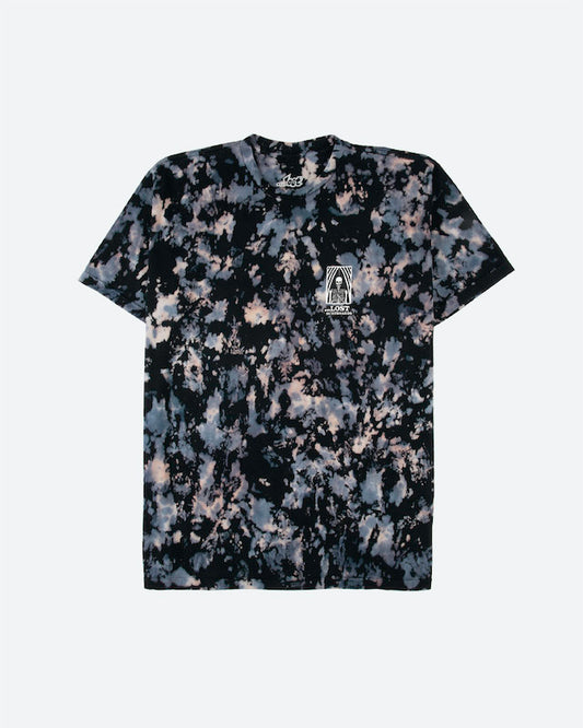 Clasher Wash Tee Denim Blue Tie Dye