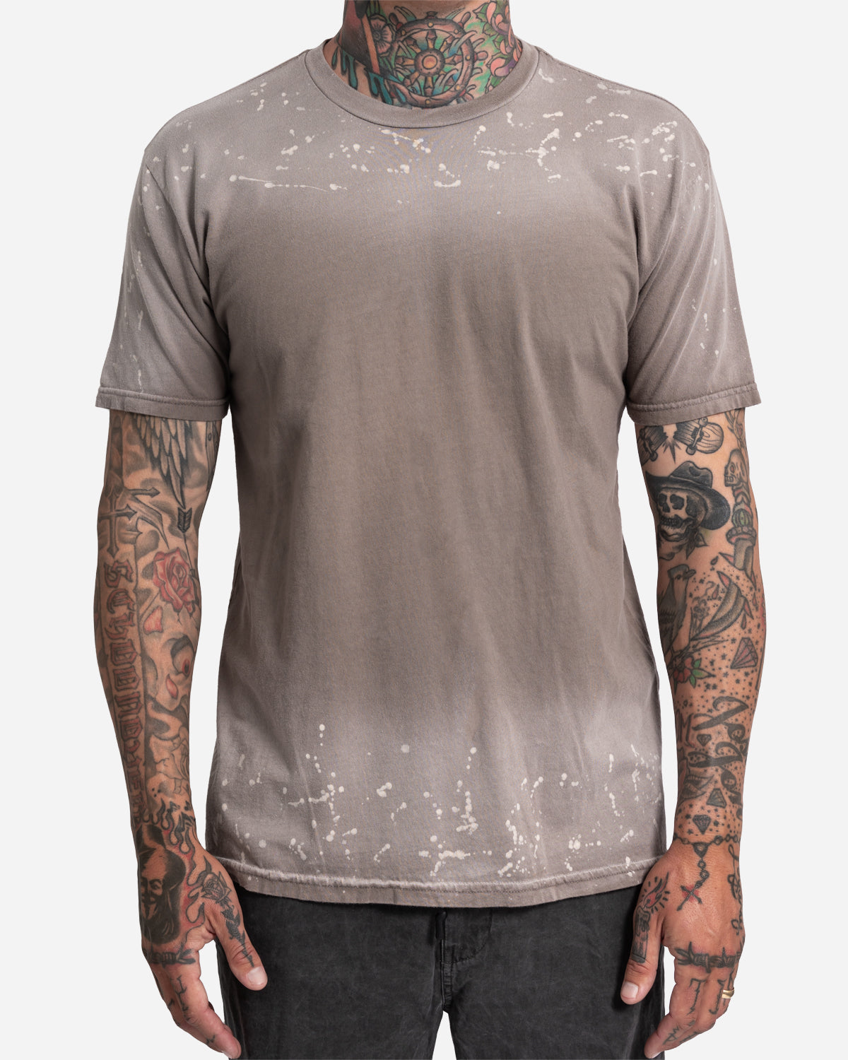 Fader Wash Tee Faded Driftwood Spray