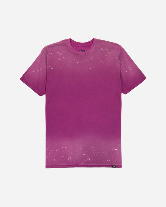 Fader Wash Tee Mauve Spray