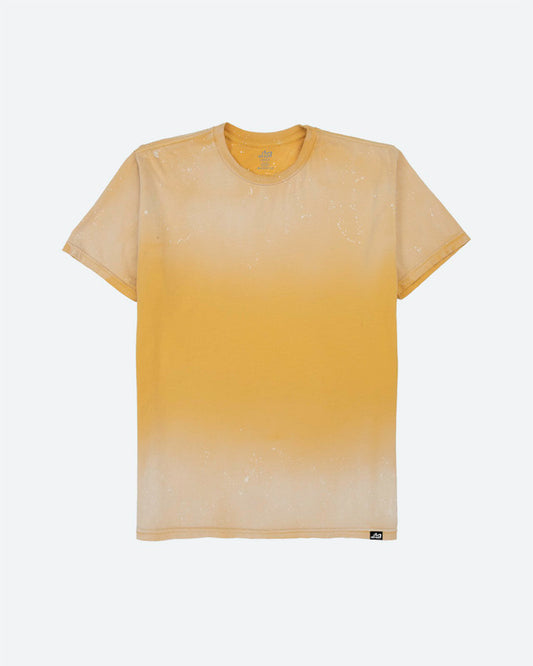 Fader Wash Tee Vintage Gold Spray