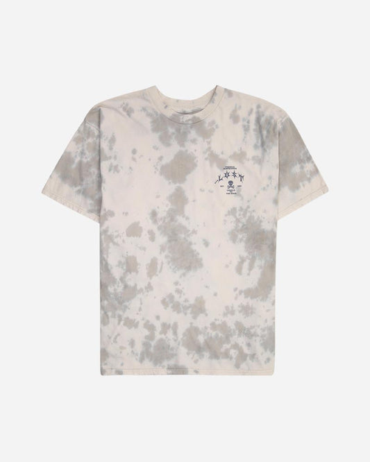 Stainer Wash Tee Silver Tie Dye