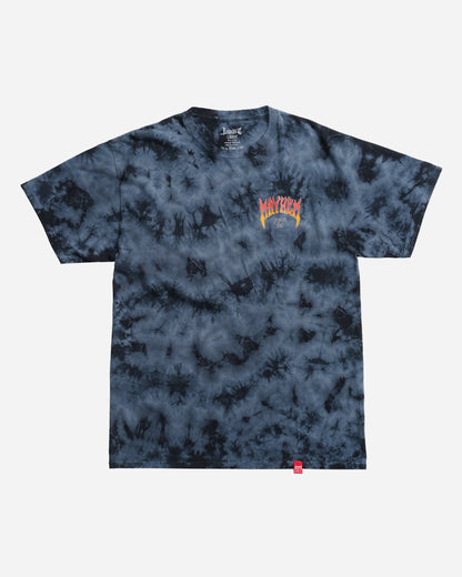 Mayhem Since 87 Wash Tee Black Crystal Dye