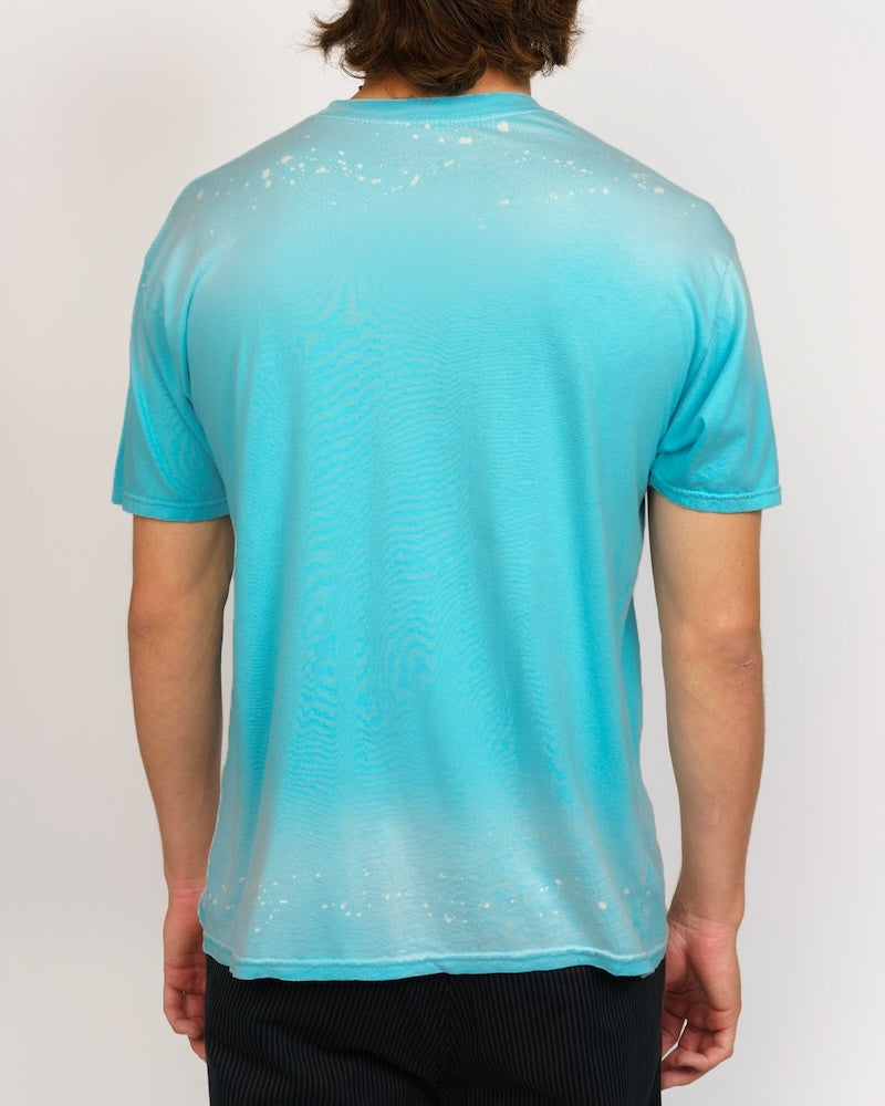 King Skully Tee Cyan Spray